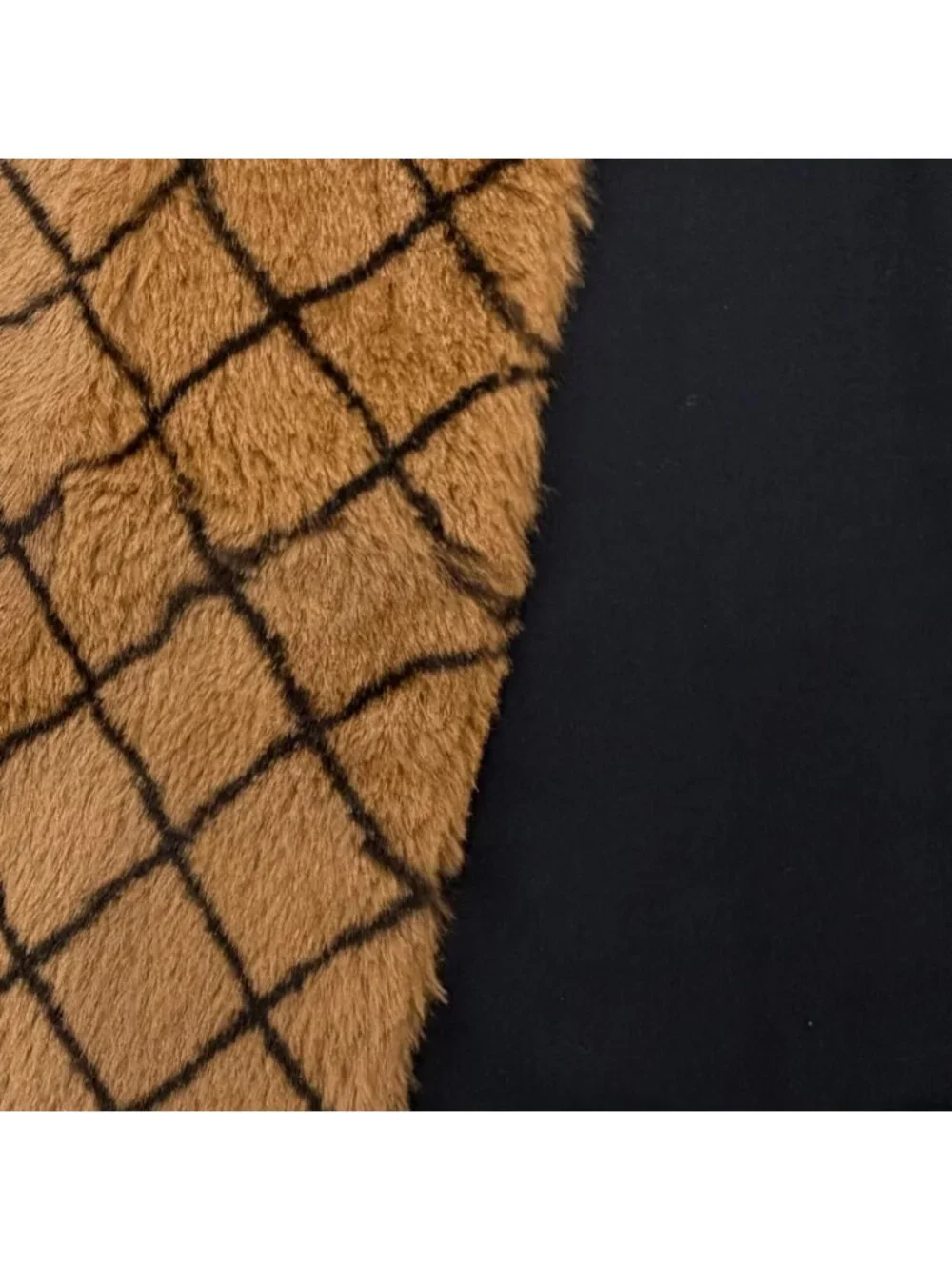 Chanel Vintage Wool Cotton Logo Embroidery Quilted Scarf